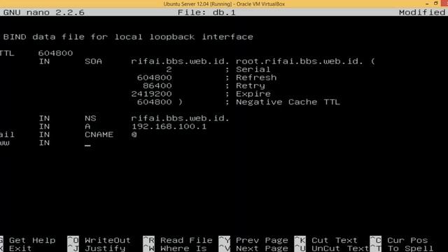 Basic tutorial setup Dns di Ubuntu Server 12.04 смотреть онлайн