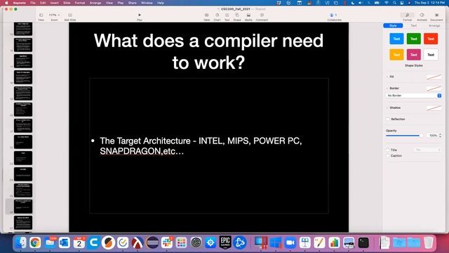 CSC200 9/2/21 Compilers and what is going on behind the hood смотреть онлайн