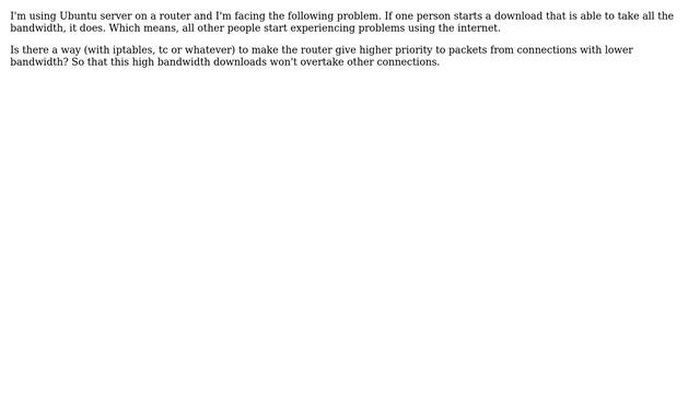 Changing packet routing policy on Ubuntu server смотреть онлайн