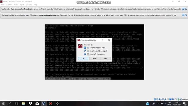 KONFIGURASI DEBIAN SERVER 8 VIRTUALBOX смотреть онлайн