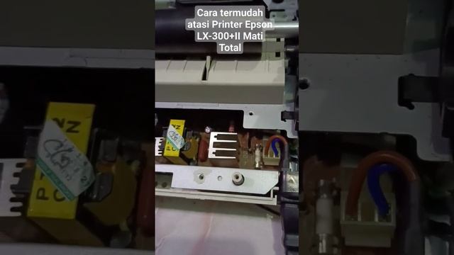 Cara Termudah Atasi Printer Epson LX-300+II Mati Total смотреть онлайн