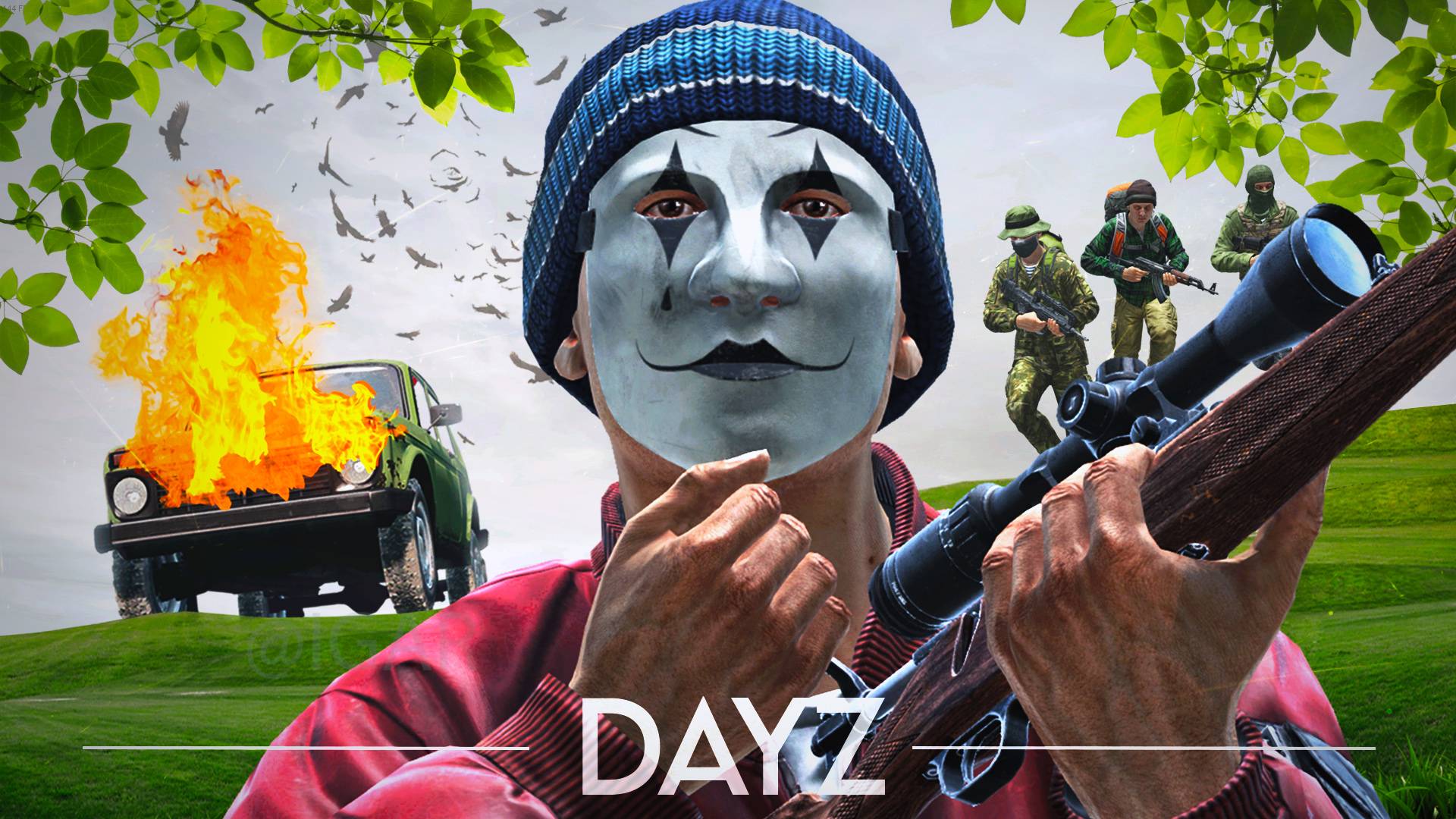 Вайп клана и засада на машину — DAYZ смотреть онлайн