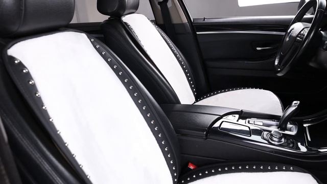 Carshaping New Small Waist Style White Car Seat Covers смотреть онлайн