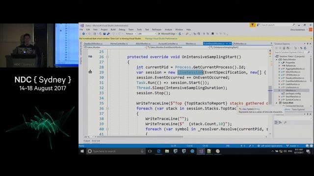Self-Aware Applications: Automatic Production Monitoring - Dina Goldshtein смотреть онлайн