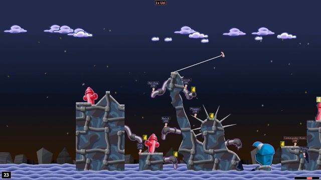 Worms 2 - Mission 35 (1999) [WINDOWS] смотреть онлайн