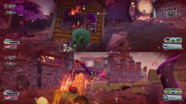 Plants vs Zombies GW2 singleplayer split screen 1/2 смотреть онлайн