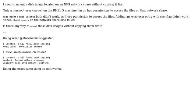 Mount a disk image root has no access to смотреть онлайн