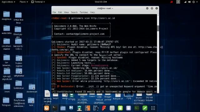 cara scan kerentangan website dengan Golismero tool смотреть онлайн