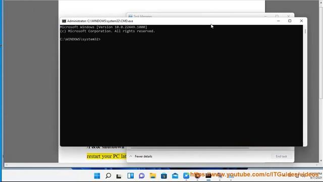 Fix missing taskbar and Start menu in Windows 11 build 22000.176 Beta смотреть онлайн