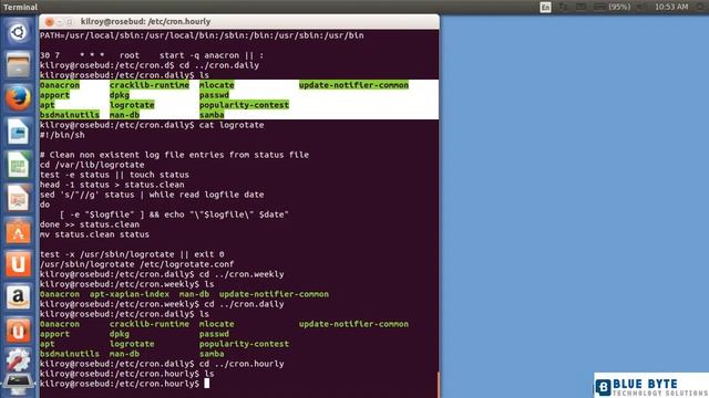 LEARNING UBUNTU LINUX - 052 - System Management - Using Cron To Automate Tasks смотреть онлайн
