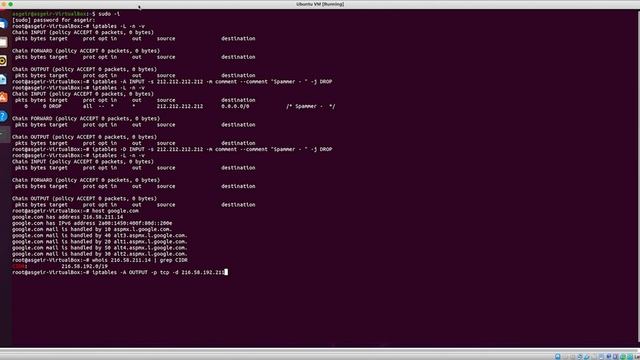 Iptables with comments Linux смотреть онлайн