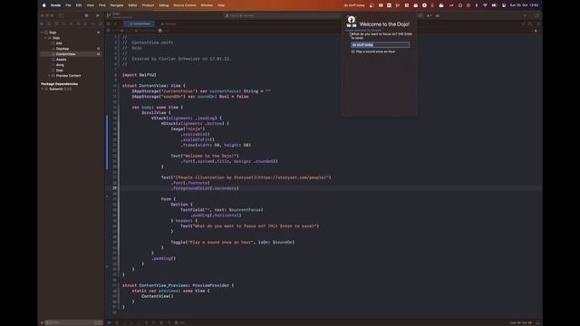 macOS Menu Bar App using MenuBarExtra in Ventura & SwiftUI (No AppKit!) смотреть онлайн