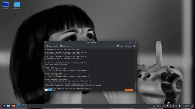 Monitor de temperatura del Hardware para Linux смотреть онлайн