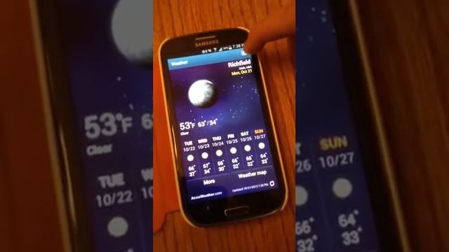 Samsung S3 - Android System (changing weather location) смотреть онлайн