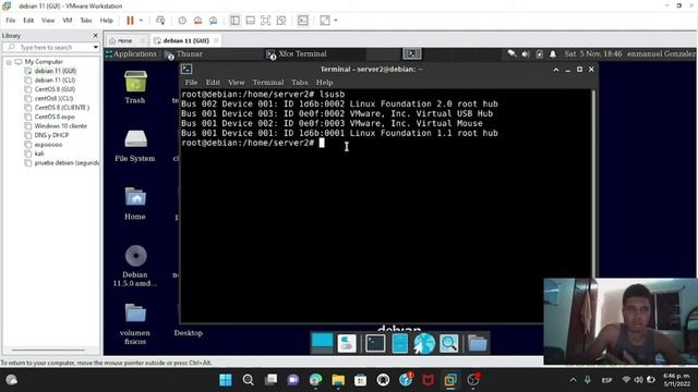 2.1 Experiment 8.3 Deteccion de Hardware (2) en Debian 11 смотреть онлайн