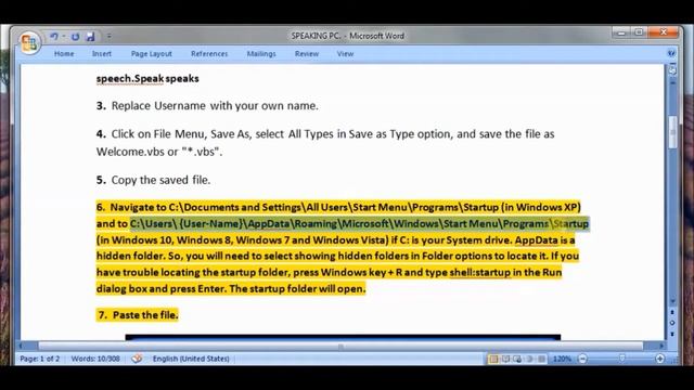 How to make welcome voice for pc, also Speaking text box || How to change Laptop Starting Voice смотреть онлайн