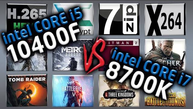 Intel I5 10400F Vs Intel I7 8700K Benchmarks – 15 Tests 🔥