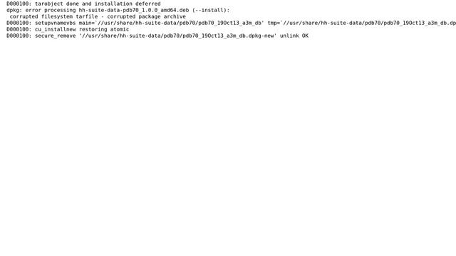 Unix & Linux: corrupt debian package archives on self-made database packages смотреть онлайн