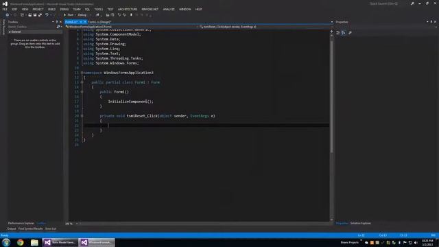 C# - Adding a reset button to your PropertyGrid смотреть онлайн