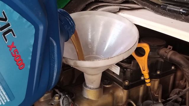 JAC X200 Turbo Indian Oil Change ZIC X5000   15W40 6 Litre Oil Filter Jack Company Ka