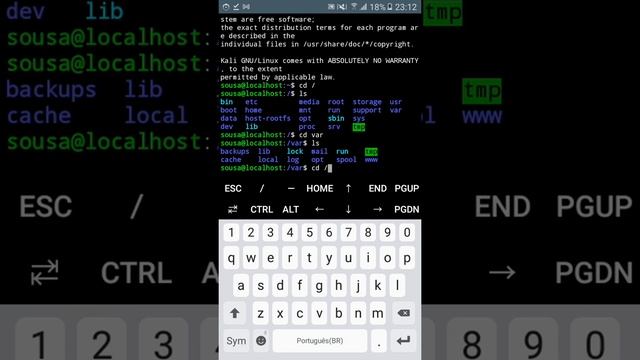 comandos básicos linux no android parte 01 смотреть онлайн
