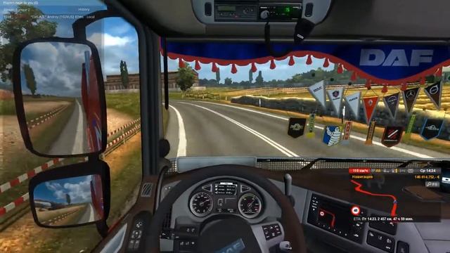★ Euro Truck Simulator 2 ★ Плимут - Глазго (конвой ВТК ''СибАвтоТранс'') смотреть онлайн