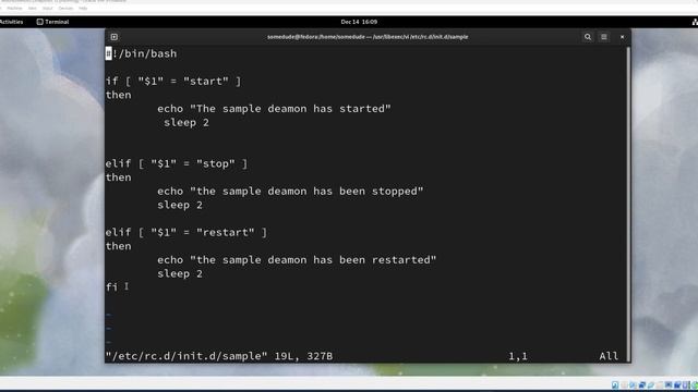 Free: Linux 101 Course: Make and Configure a Fake Daemon Process to Execute in Fedora смотреть онлайн
