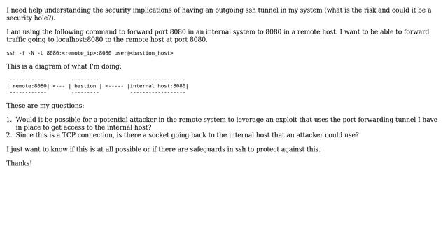 Unix & Linux: Security implications of SSH Port Forwarding/Tunneling смотреть онлайн