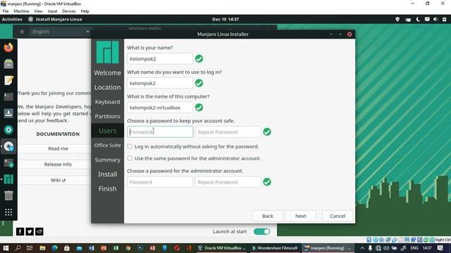 Instalasi Linux Manjaro Kelompok 2 BSI смотреть онлайн