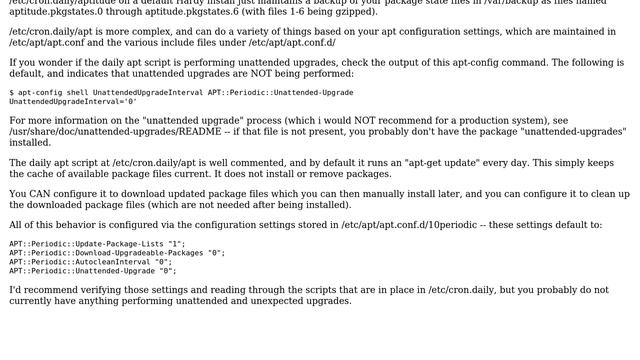 /etc/cron.daily/apt and /etc/cron.daily/aptitude on ubuntu hardy (3 Solutions!!) смотреть онлайн