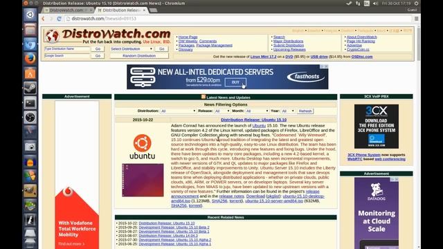 Ubuntu Linux 15.10 Wily Werewolf // Linux distro review смотреть онлайн