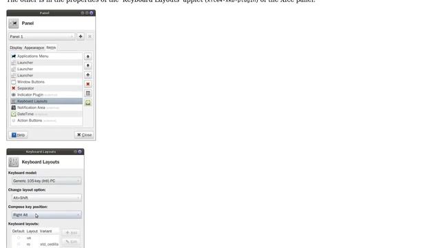 Ubuntu: Are keyboard layout settings handled by two different applications in Xfce? смотреть онлайн