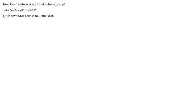 Unix & Linux: How to resize root Volume Group? смотреть онлайн