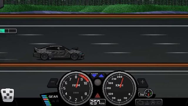 【Pixel Car Racer】Dodge Charger SRT Hellcat Build! смотреть онлайн