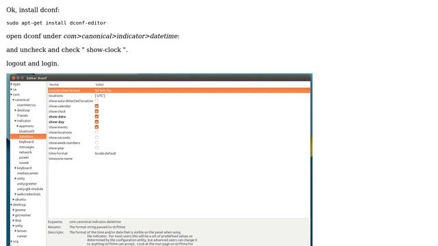Ubuntu: Clock disappears after trying to add Weekday / Date смотреть онлайн