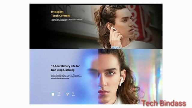Realme buds air Hindi specifications & features | apple airpods copy in rs-3999 (2020) смотреть онлайн