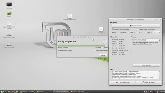 burn os dvd in linux mint 17 смотреть онлайн