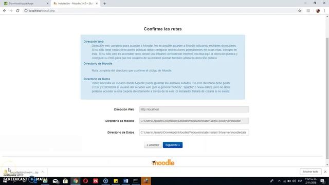 Cómo instalar moodle en Windows смотреть онлайн