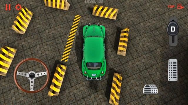 Car Driver 2 (Hard Parking) - Level 105 - Green Classic Car Parking - Android Gameplay смотреть онлайн