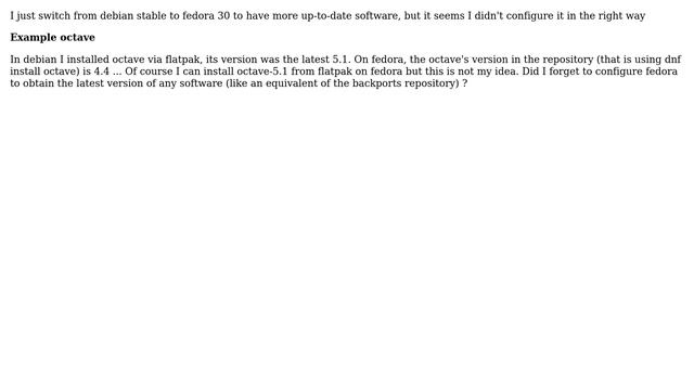 Unix & Linux: Fedora configuration for latest sofware смотреть онлайн