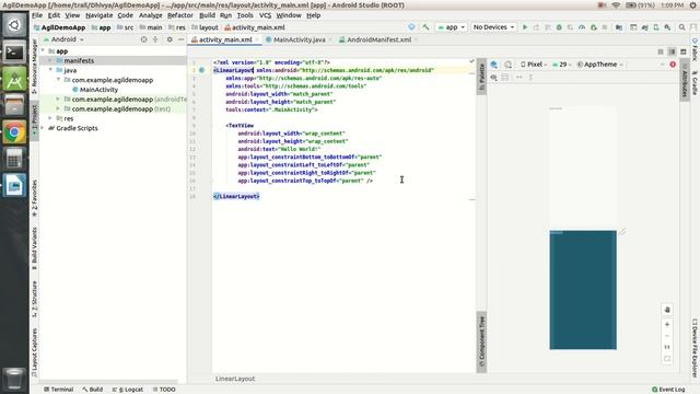 Android Studio 4.0 Android Studio Tamil Android Studio Tutorial AndroidTamil tutorial for beginner смотреть онлайн