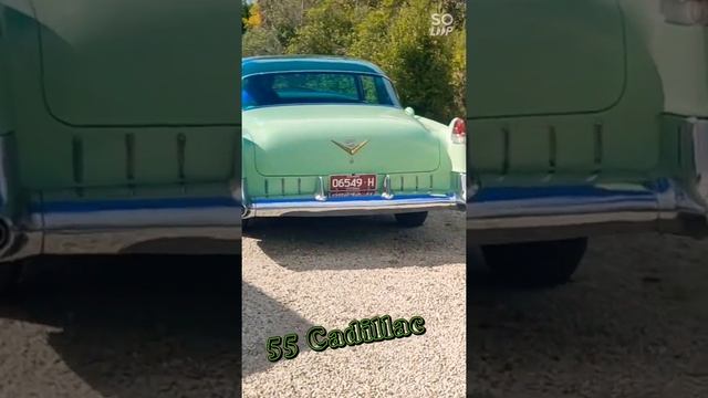 Johhny driving original 1955 Cadillac Coupe Devulle смотреть онлайн