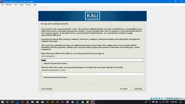 Installation of KaliLinux on VirtualBox Machine смотреть онлайн
