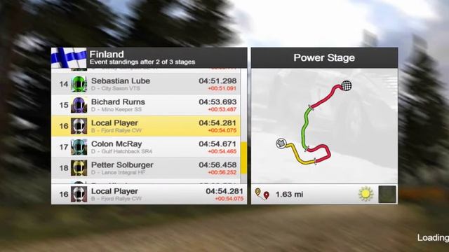 Rush rally 3 event standings gameplay android смотреть онлайн