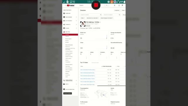 How To Check Youtube Channel Watch Time In Hours On Tizen phones || BY Technical Tizen смотреть онлайн