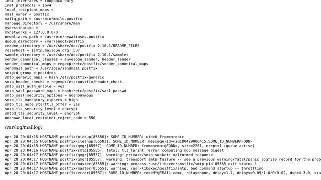 Postfix configuration issue with fips on centos 7; mailgun relay (2 Solutions!!) смотреть онлайн