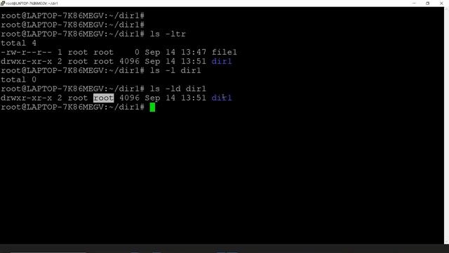 Linux Made Easy - ls command line options part 3 смотреть онлайн
