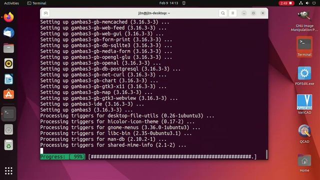 Menginstall Gambas Aplikasi alternatif Visual Basic di Linux Ubuntu Bagian 2 смотреть онлайн