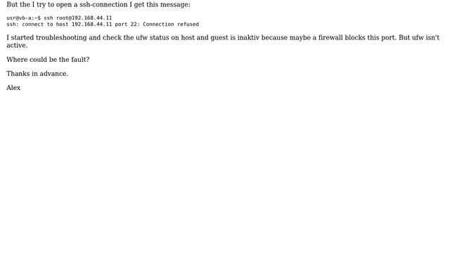 VirtualBox - Internal Network - ssh connection refused (2 Solutions!!) смотреть онлайн