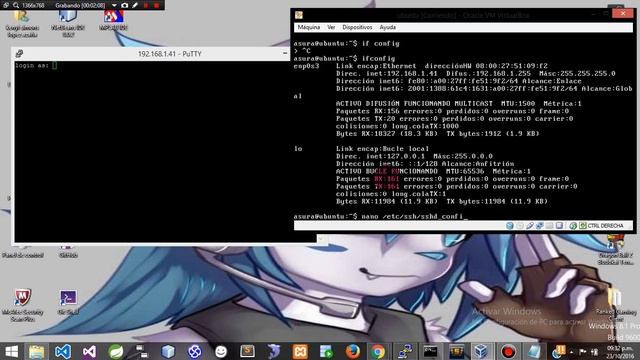 ssh de windows a ubuntu server смотреть онлайн
